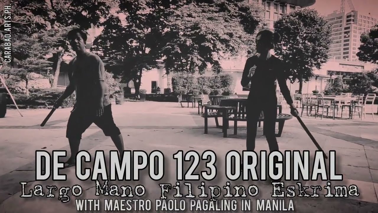 De Campo 123 Original - Largo Mano Eskrima with Maestro Paolo Pagaling in Manila @carabaoarts 591