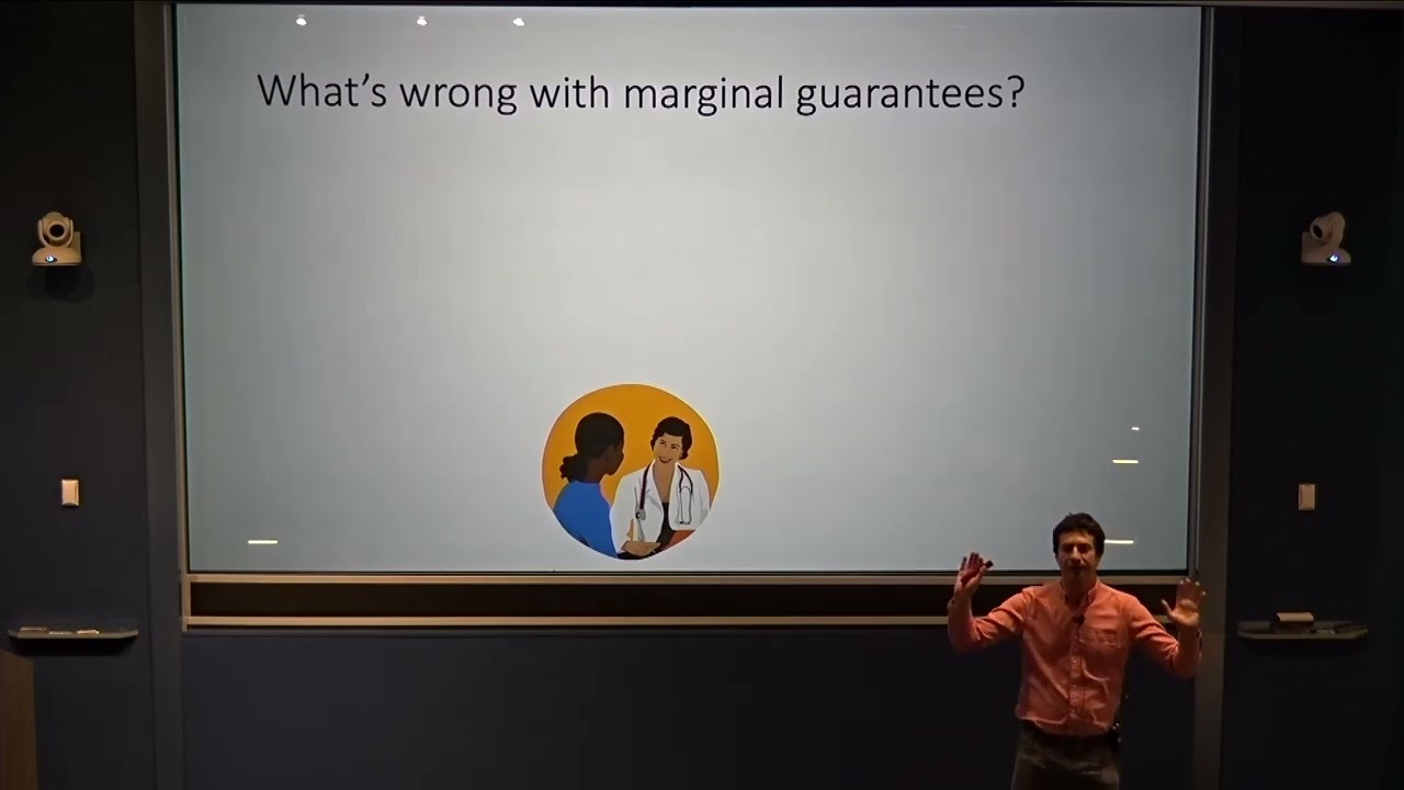 Aaron Roth - Robust and Equitable Uncertainty Estimation (May 4, 2022)