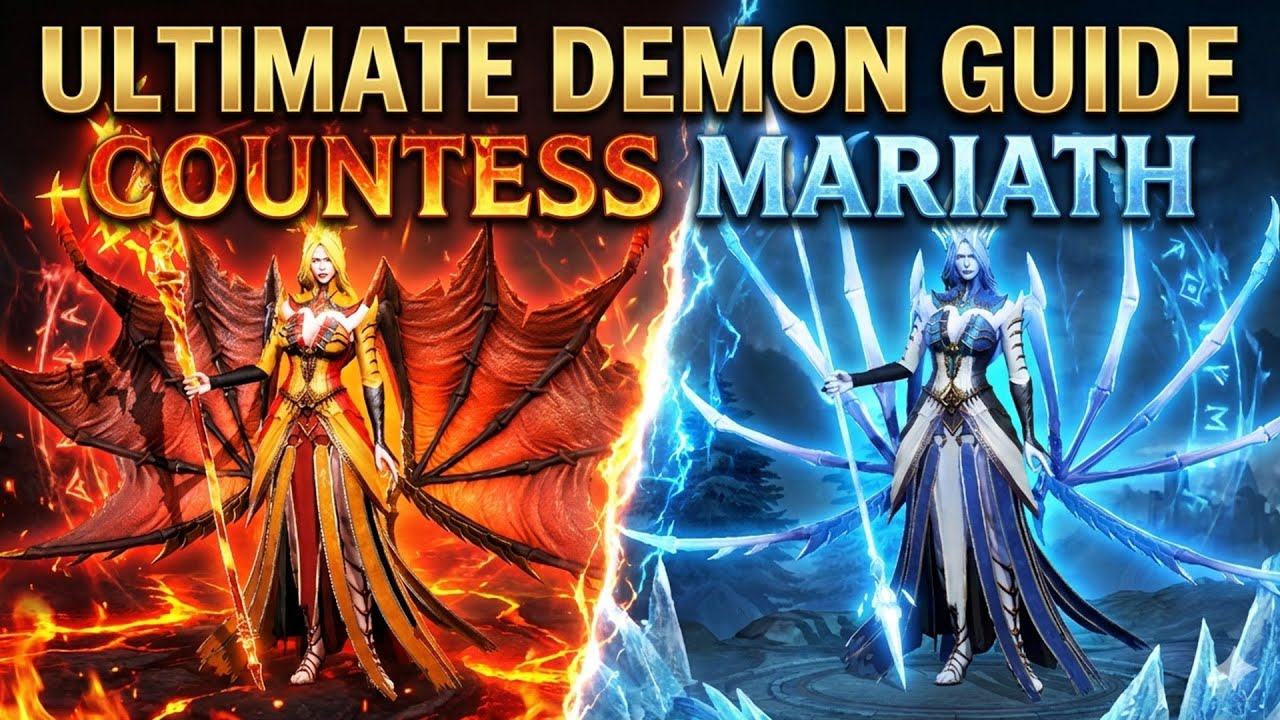 Ultimate Countess Mariath Guide! Scarlet vs Azure Forms Explained | WoR