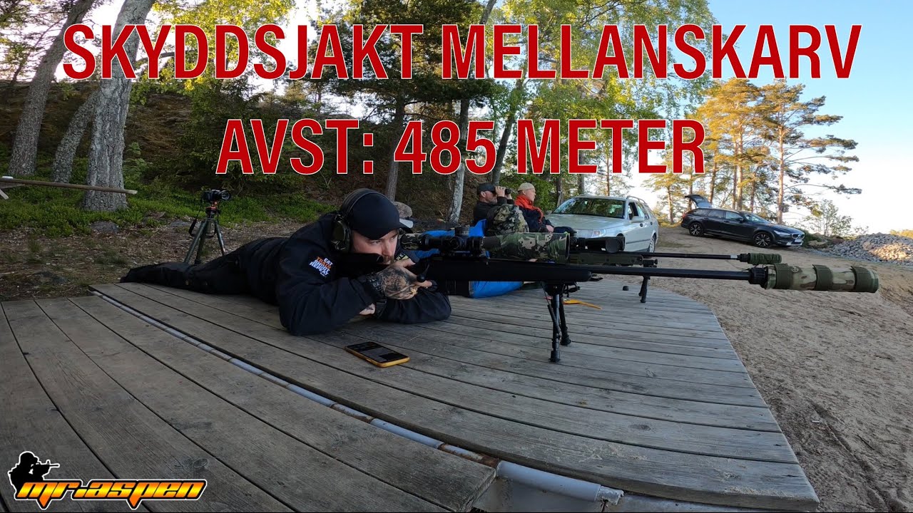 [Skyddsjakt] Tar tv&aring; skarv av daga p&aring; 485 meter samtidigt