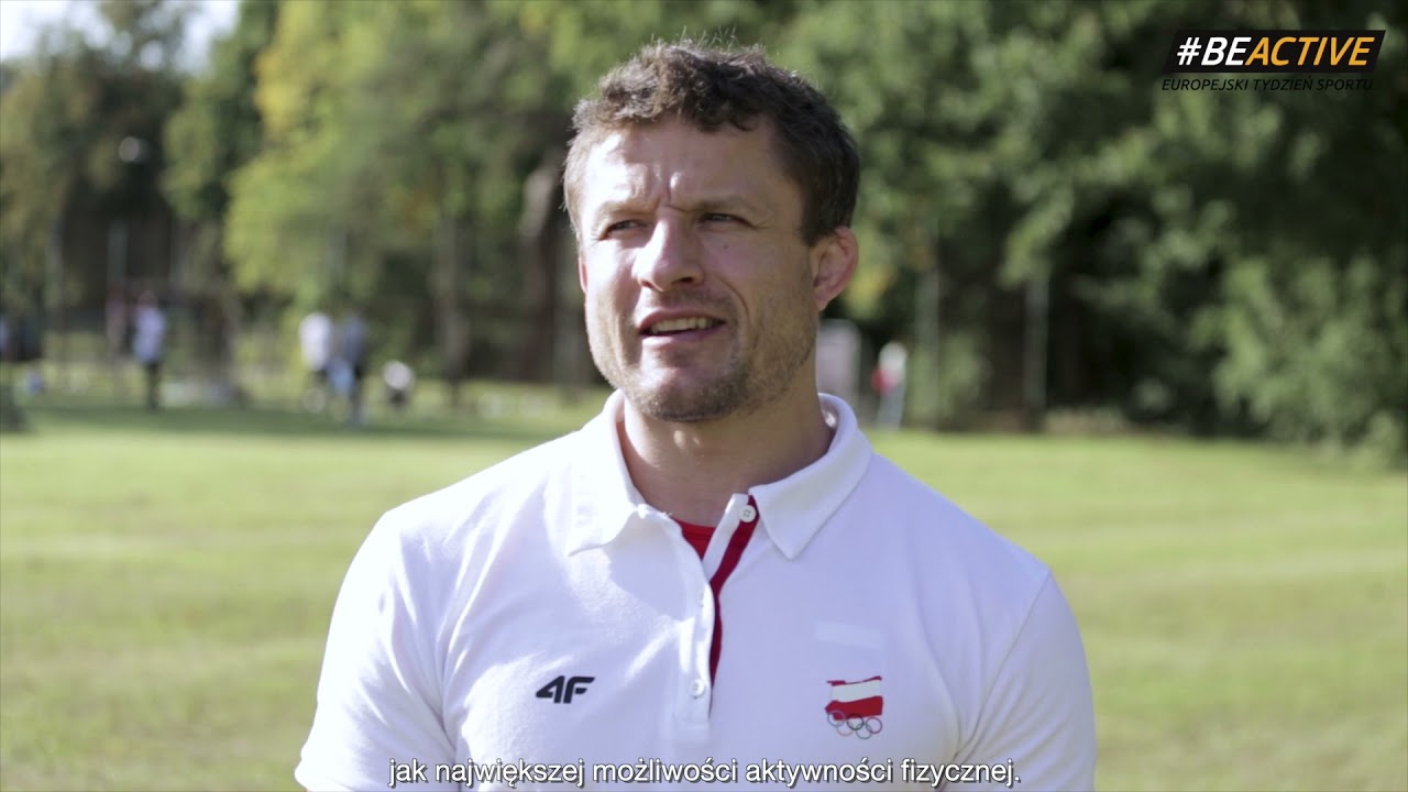 Krzysztof Wiłkomirski - ambasador Europejskiego Tygodnia Sportu