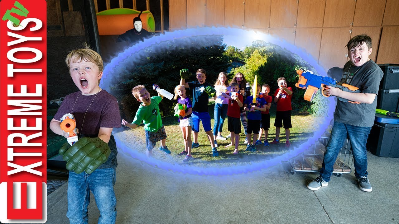 Teleport Trouble 3! Venom Hacker Nerf Battle Royale Colab!
