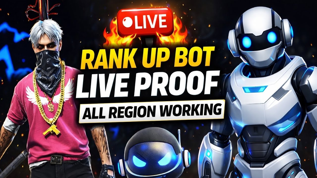 FREE FIRE NEW RANK UP BOT 🤯💪🏻 | 100% WORK LIVE PROOF ©️💀 | FREE FIRE MAX | HAYATO EXP