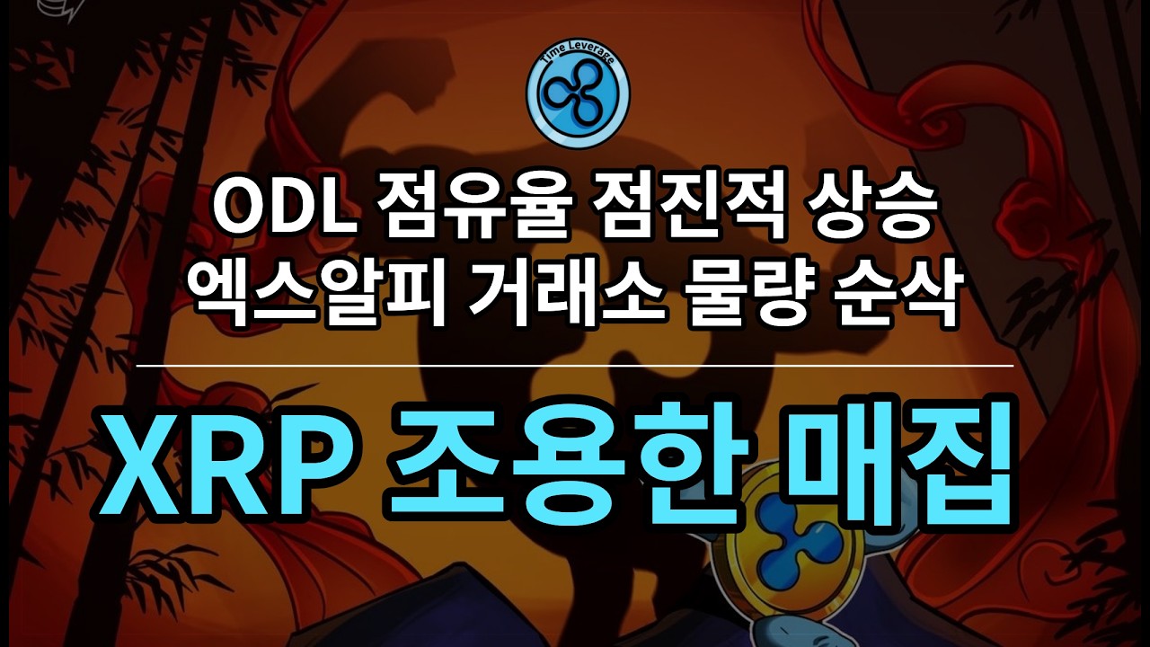 XRP 고래들의 조용한 매집 현황