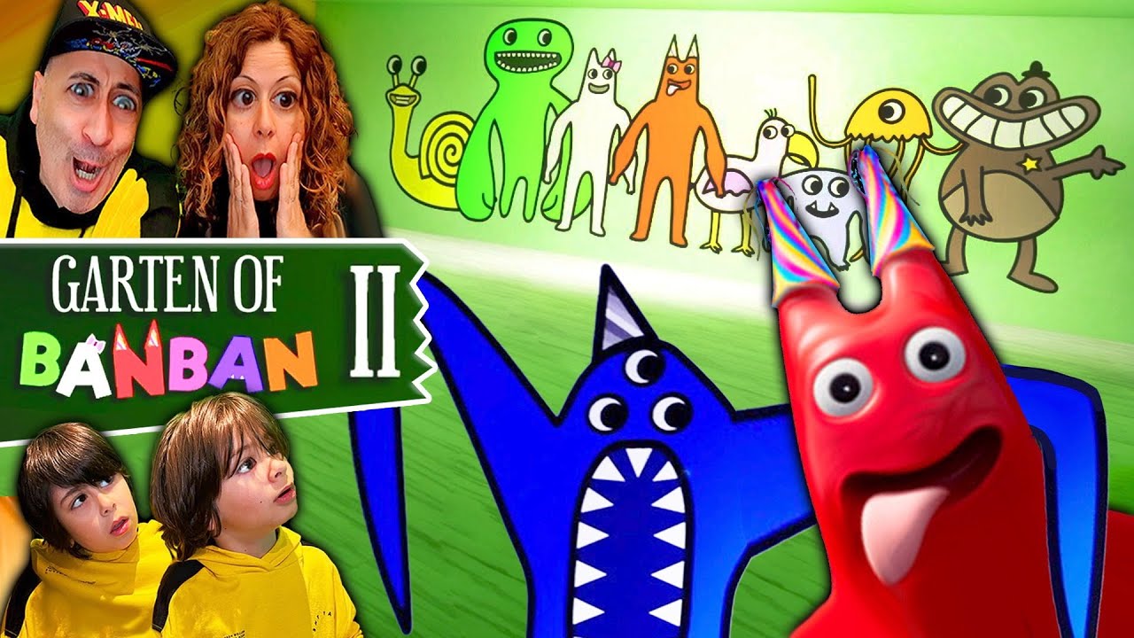 Encontramos a la araña y nos TRAICIONAN!! Los Polo en GARTEN of BAN BAN 2 - Ep.1