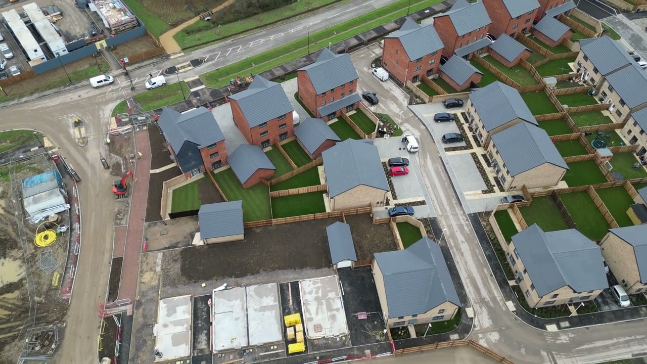 Wichelstowe development compared from December 2022 Feb 2024
