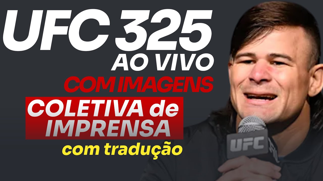 UFC 325 | COLETIVA AO VIVO COM TRADUÇÃO: VOLKANOVSKI , DIEGO LOPES e DANA WHITE