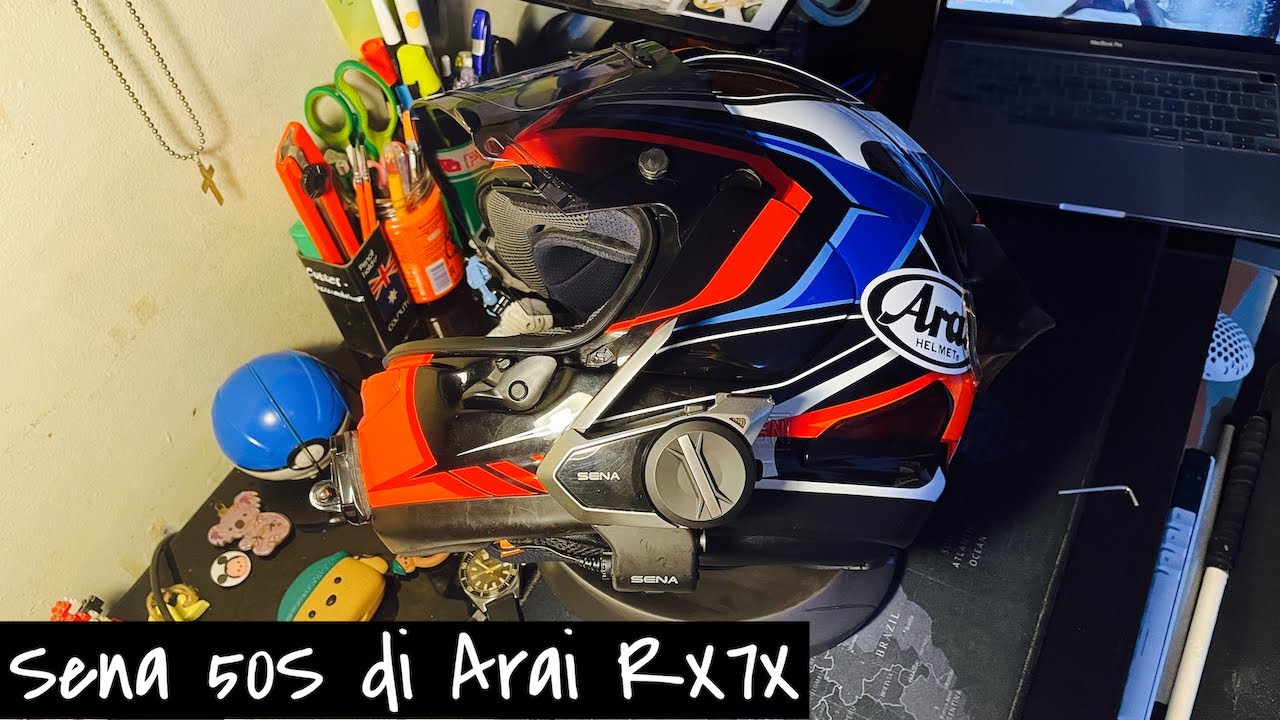 [Tutorial] Memasang / Instalasi Intercom Sena 50s di Arai RX7X