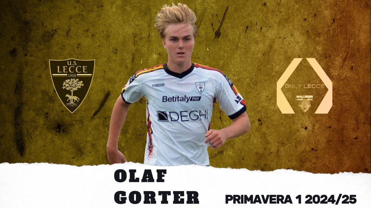 Olaf Gorter - Il Meglio Della Stagione (2024/25) - PRIMAVERA - OnlyLecce