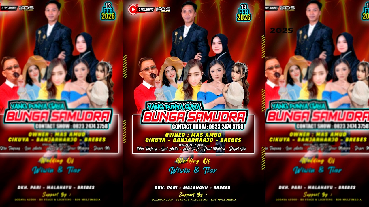 [ LIVE ] BUNGA SAMUDRA | WIWIN & TIAR  DKH. PARI - DS. MALAHAYU JUMAT 13 FEB 2026 EDISI [SIANG ]