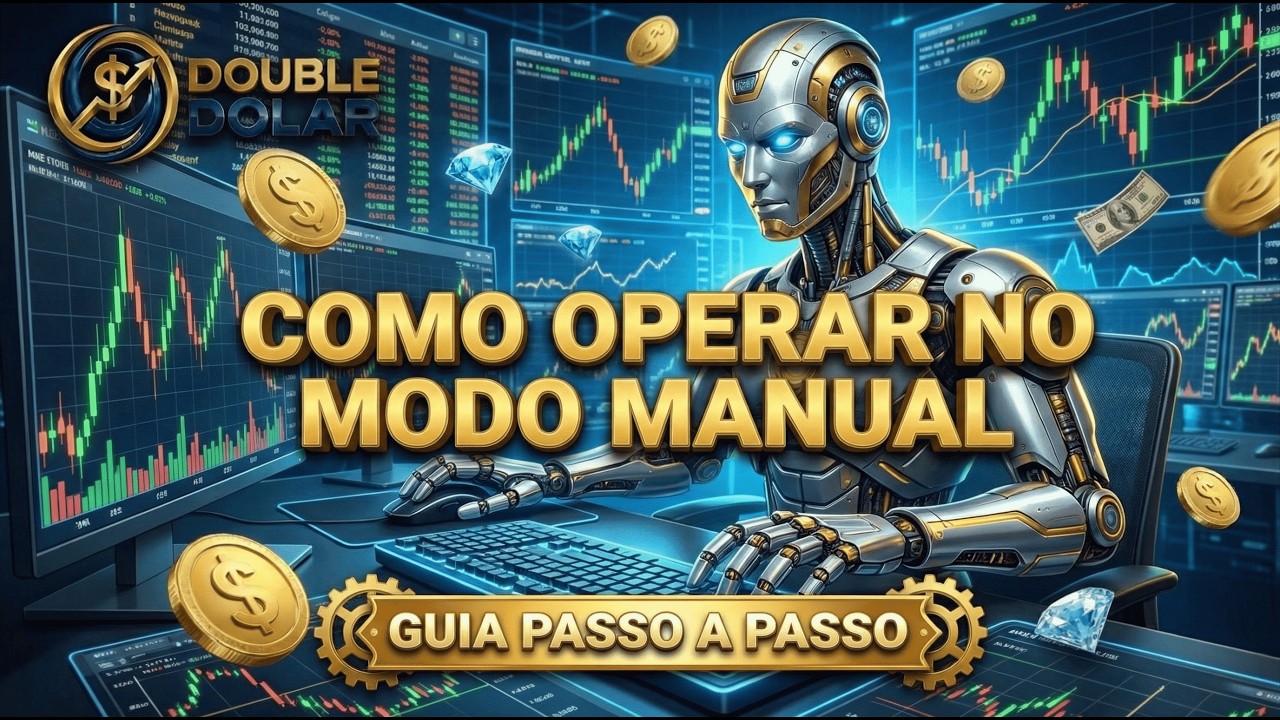 Como Operar no MODO MANUAL do Double Dolar!