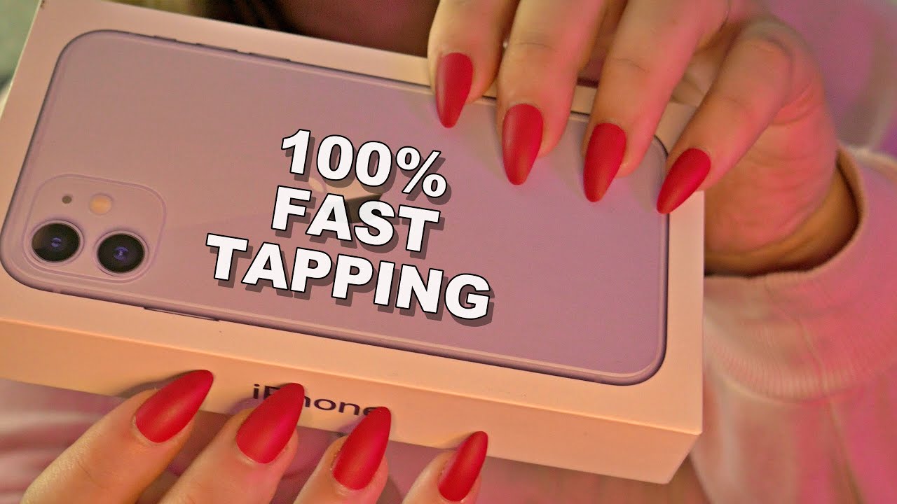 ASMR Fast Tapping Triggers To Help You Relax (No Talking)