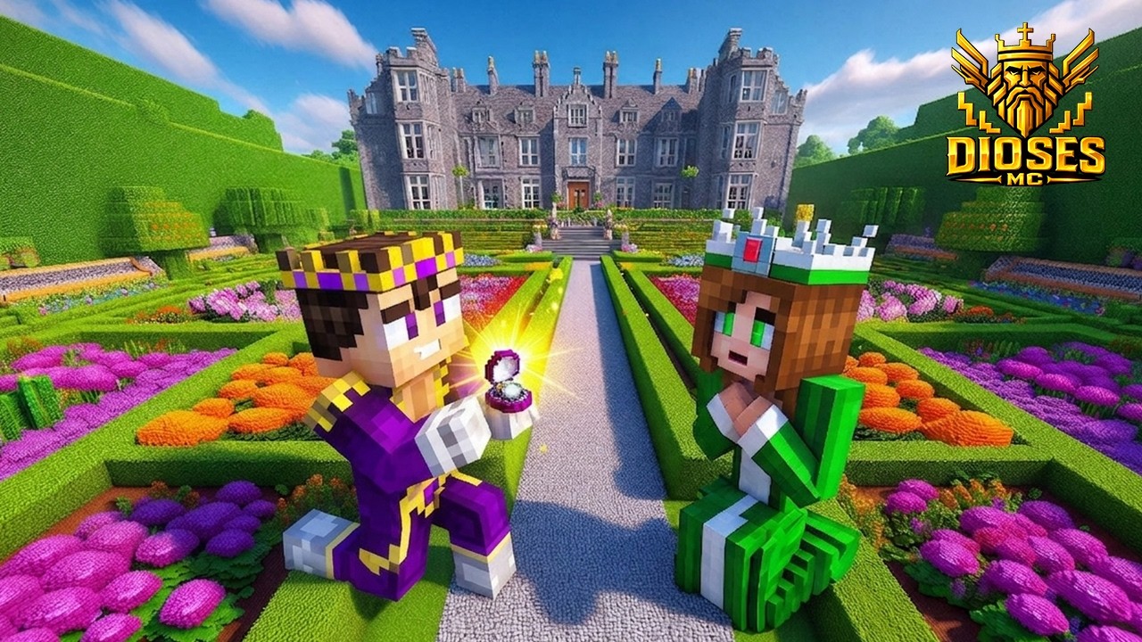 *NUEVAS DUNGEONS* Y CONSTRUYO EL LUGAR DE LA PEDIDA DE VEGETTA EN IRLANDA🇮🇪 | DIOSESMC