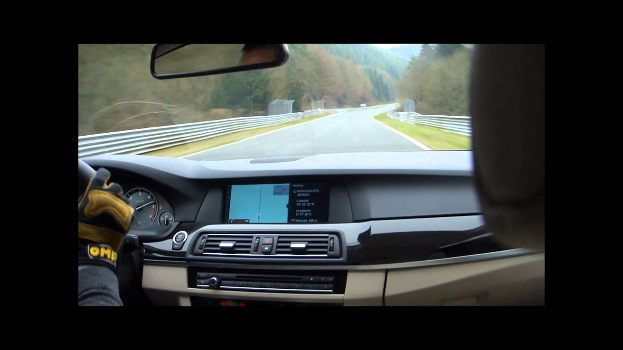 Nurburgring Nordschleife with a BMW F10 530d BTG 8:50