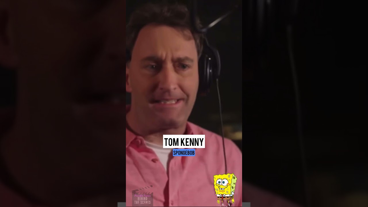 Behind the Voices of SpongeBob SquarePants 🍿🎬 #shorts