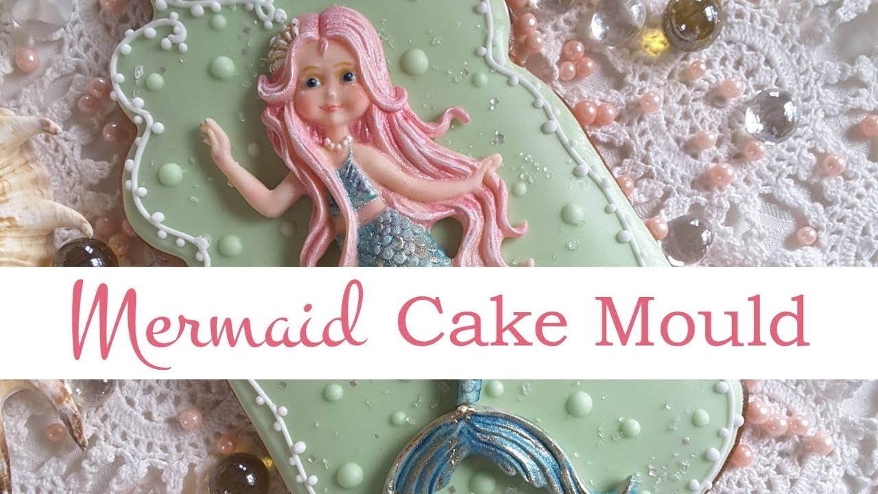 Mermaid Cake Decorating Tutorial | Seaside Mould Collection