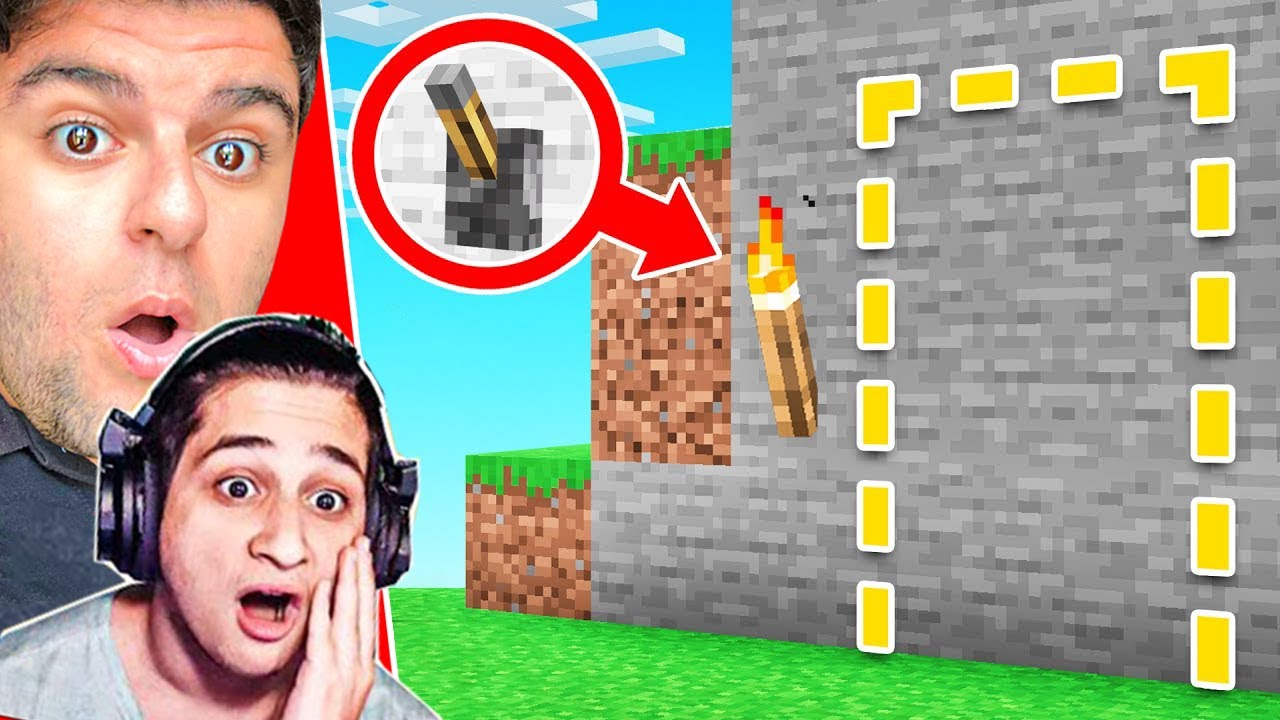 დამალე ბლოკები ნუბთან ერთად! - Minecraft