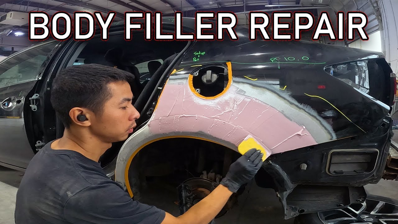 BIG Quarter Panel Dent Repair - Tips & Techniques