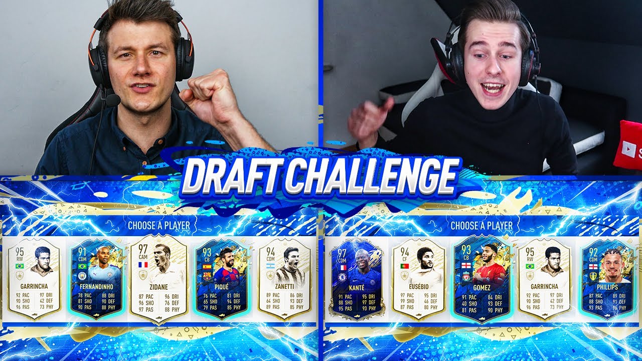 DRAFT CHALLENGE vs Zwykły Kibic! REKORD TOTS'&oacute;w w DRAFCIE?! | FIFA 20