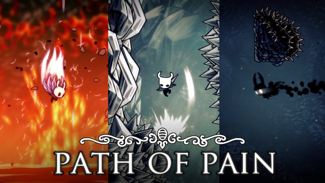 The Knight attempts the Silksong's Path of Pain (Minor Inconvenience)