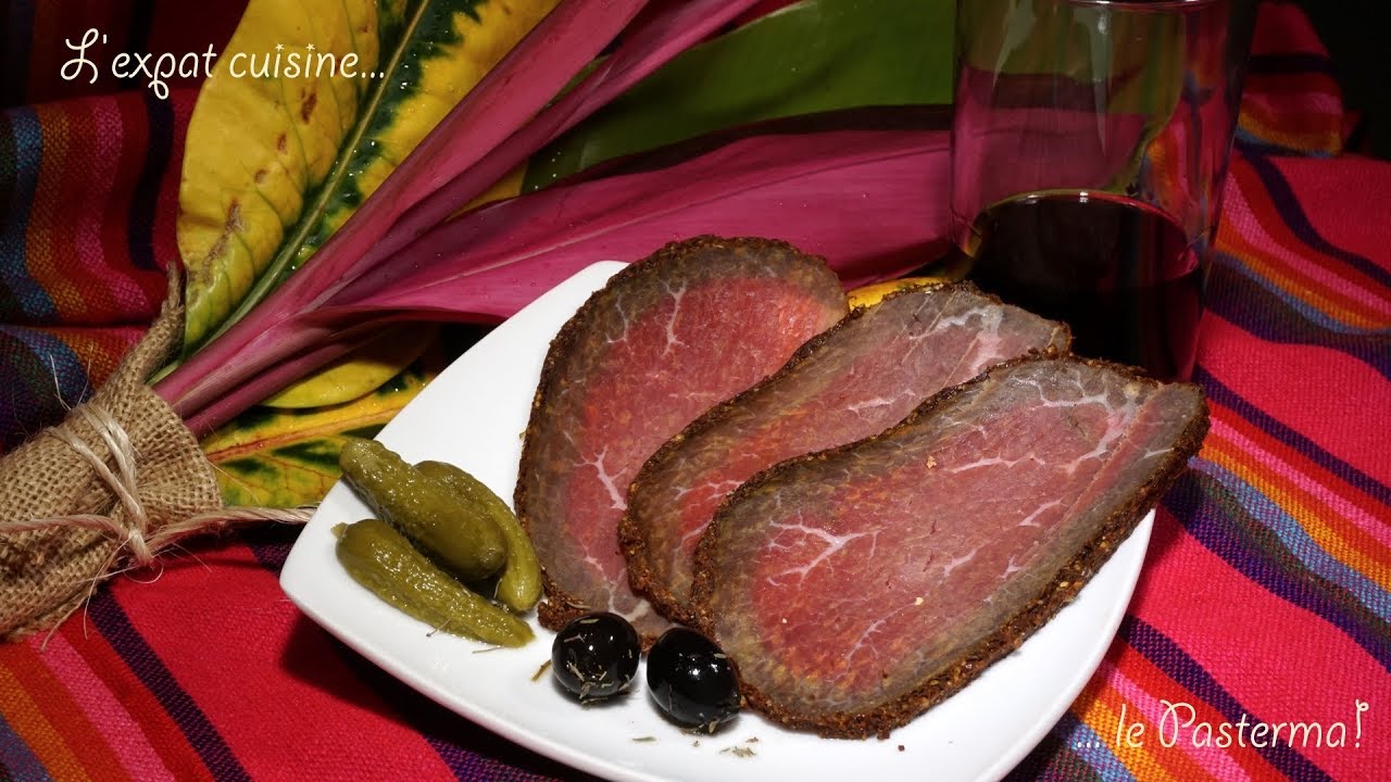 L'expat cuisine... le Pasterma ou Basturma - Charcuterie Maison