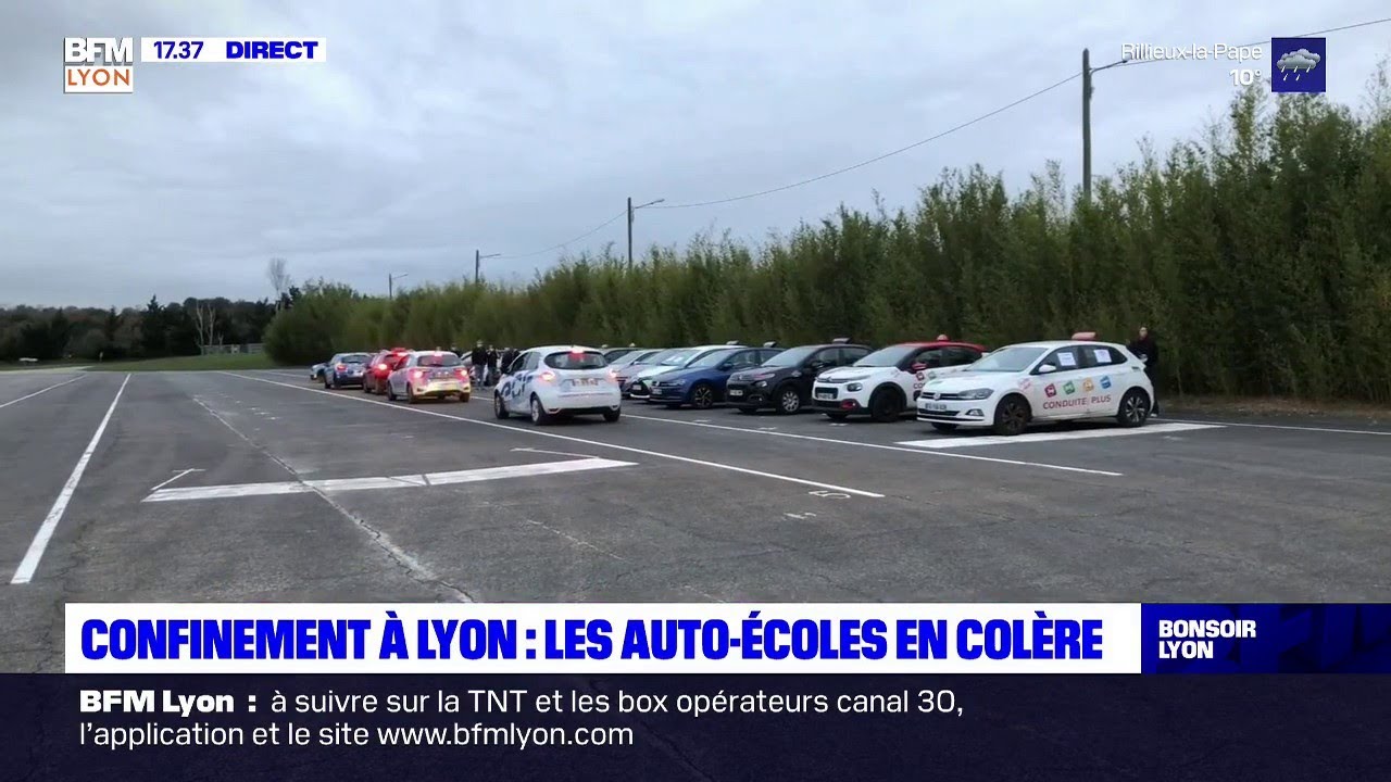 Confinement à Lyon : les auto-écoles en colère
