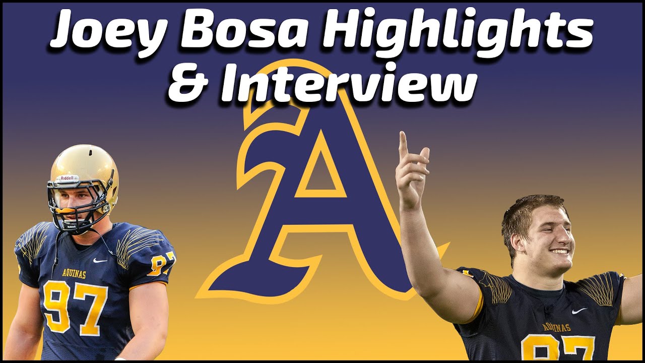 Joey Bosa - St. Thomas Aquinas Defensive Lineman Highlights / Interview - Sports Stars of Tomorrow