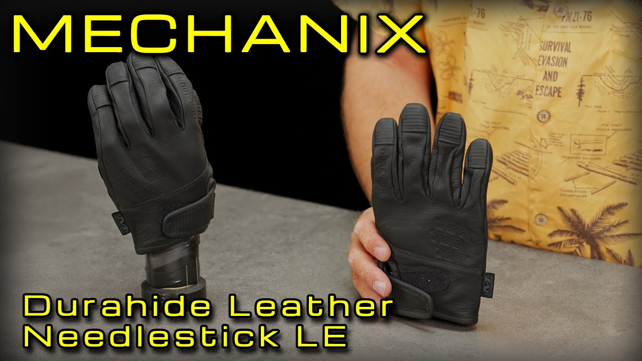 Stichschutz für die Hände - Mechanix Durahide Leather Needlestick LE