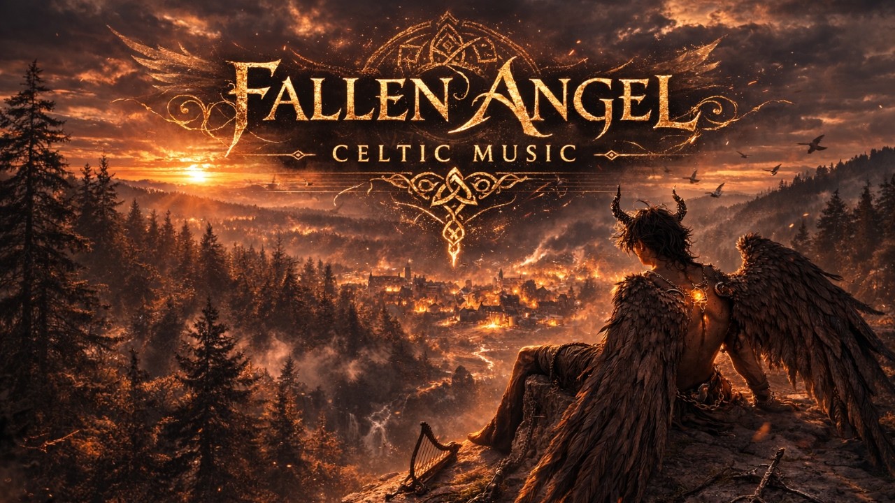 Celtic Music – Fallen Angel in the Silent Forest 🌿 | Deep Focus & Concentration (1 Hour)
