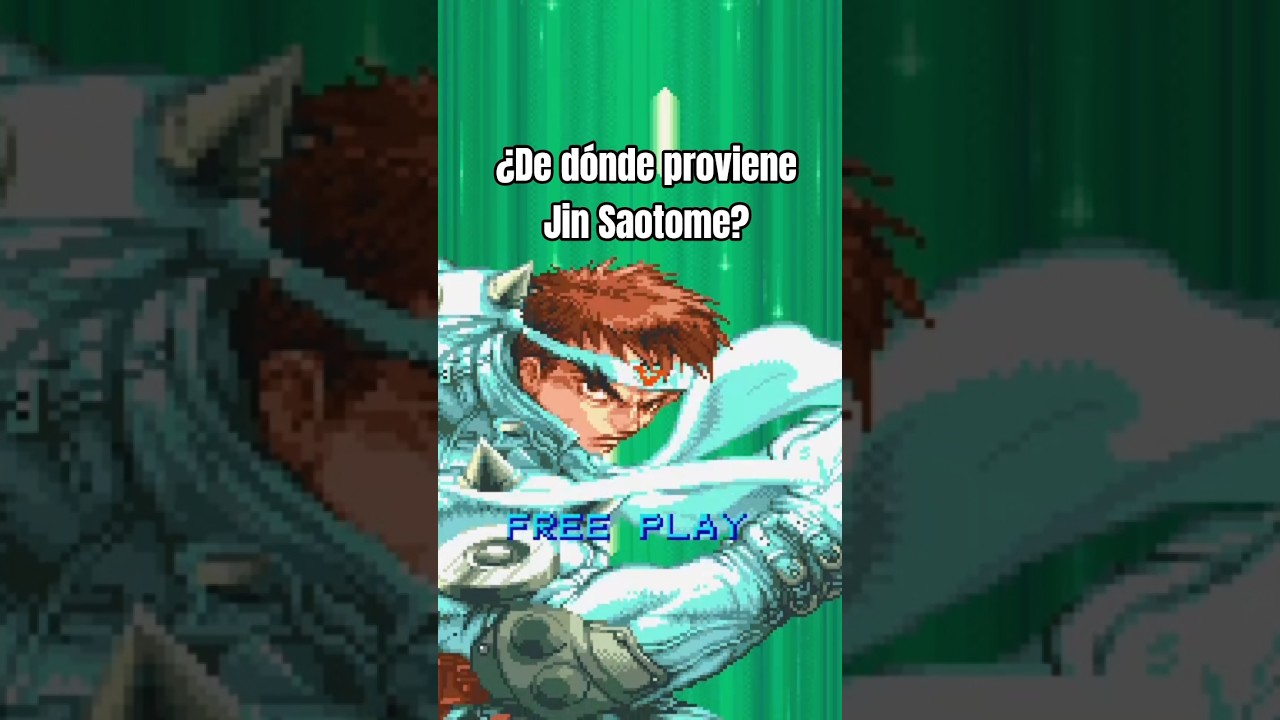 &iquest;De d&oacute;nde proviene Jin Saotome? #cyberbots #capcomfightingcollection #capcom #marvelvscapcom #arcade