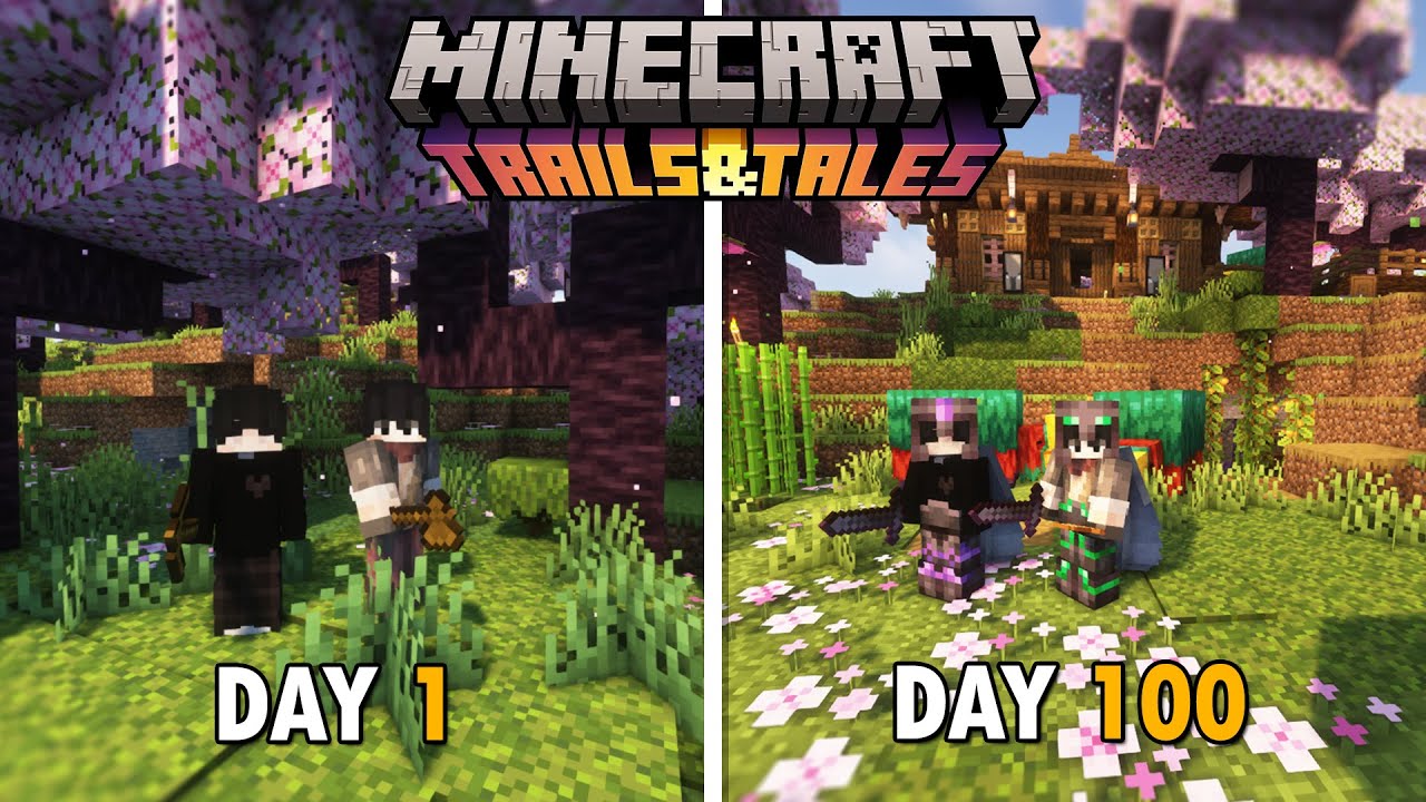 100 Hari di Minecraft Hardcore 1.20 Update