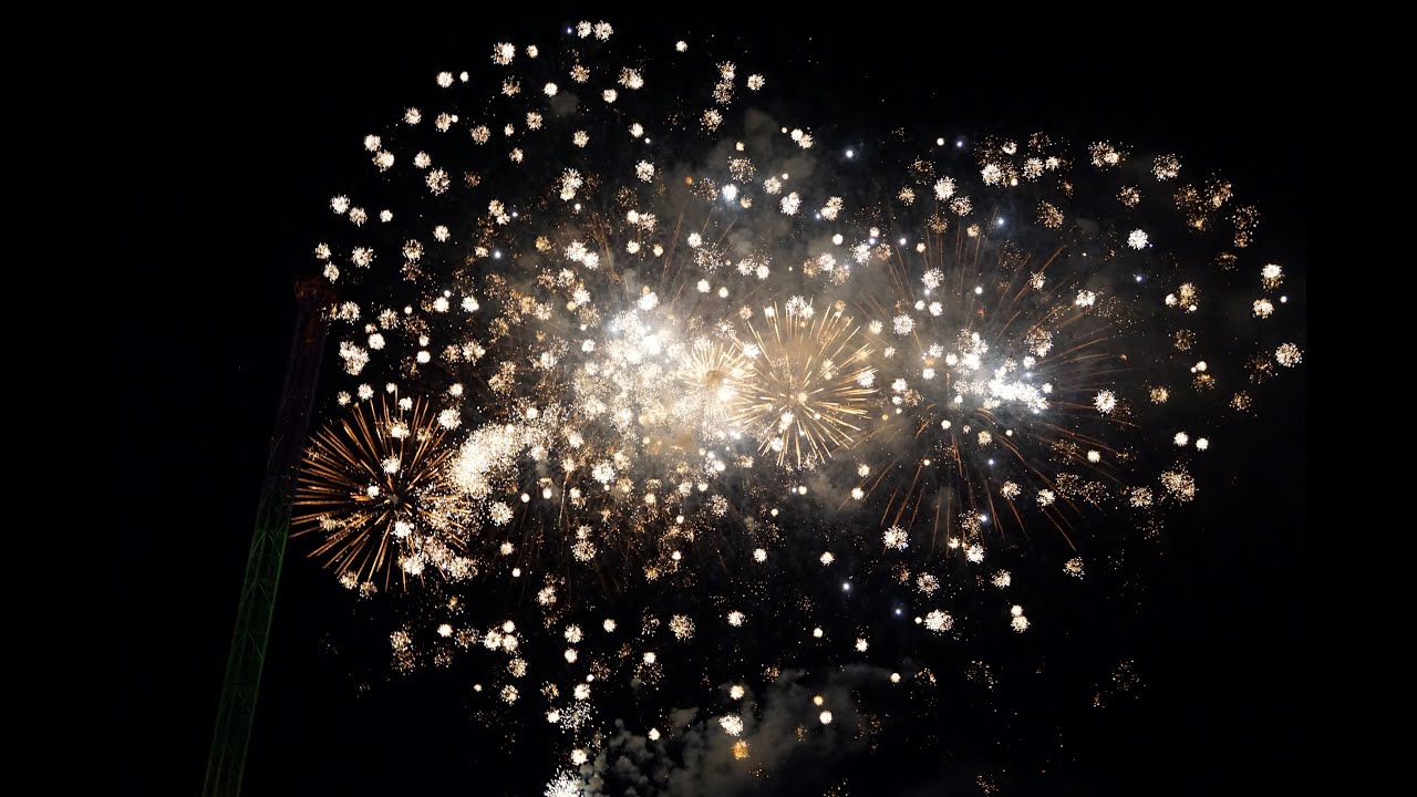 Feuerwerk am Rosenheimer Herbstfest 2016