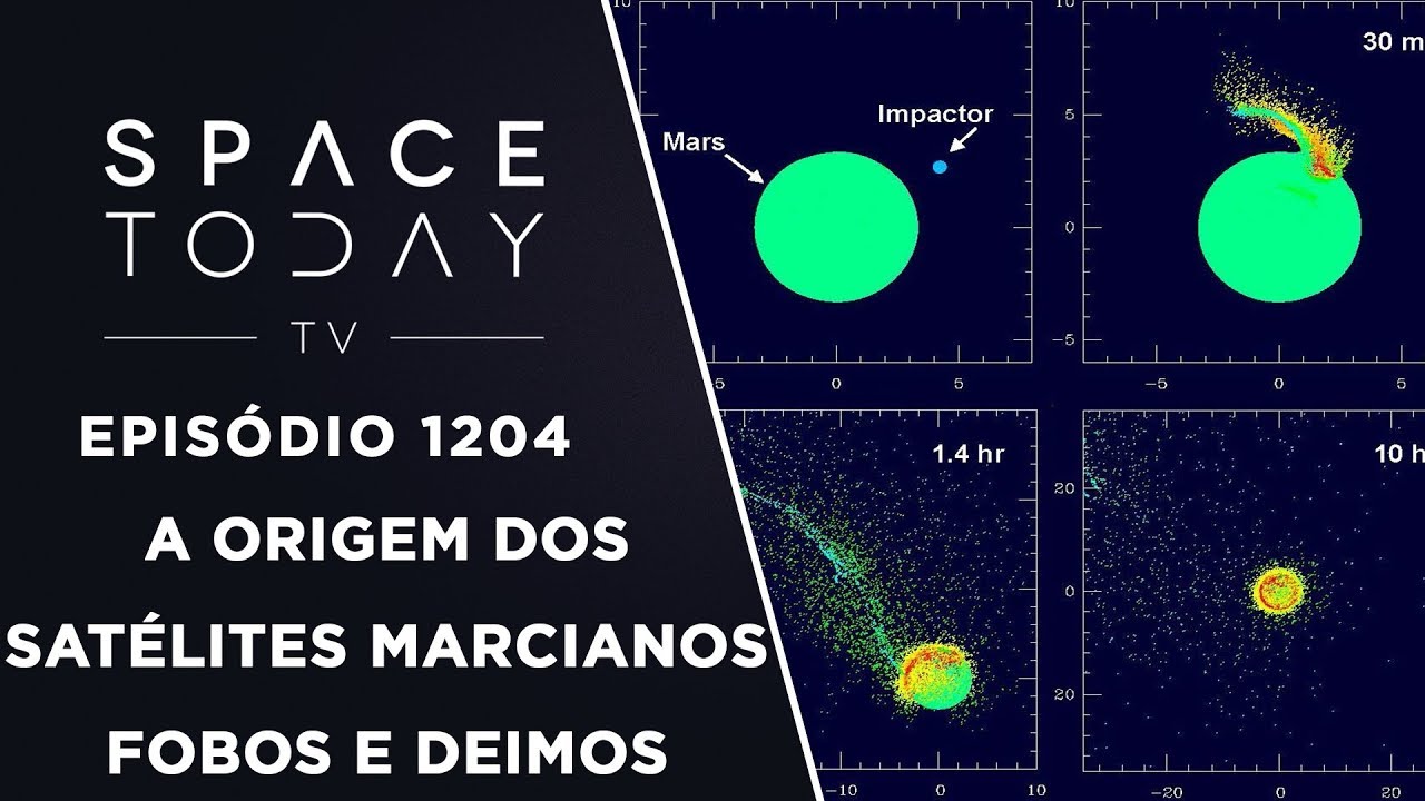 A Origem Dos Sat&eacute;lites Marcianos Fobos e Deimos - Space Today TV Ep.1204
