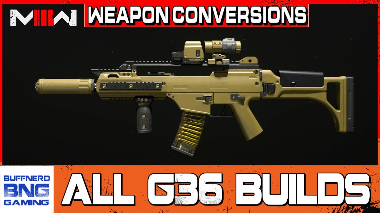 Все сборки G36 &mdash; модификации оружия &mdash; Call Of Duty Modern Warfare III