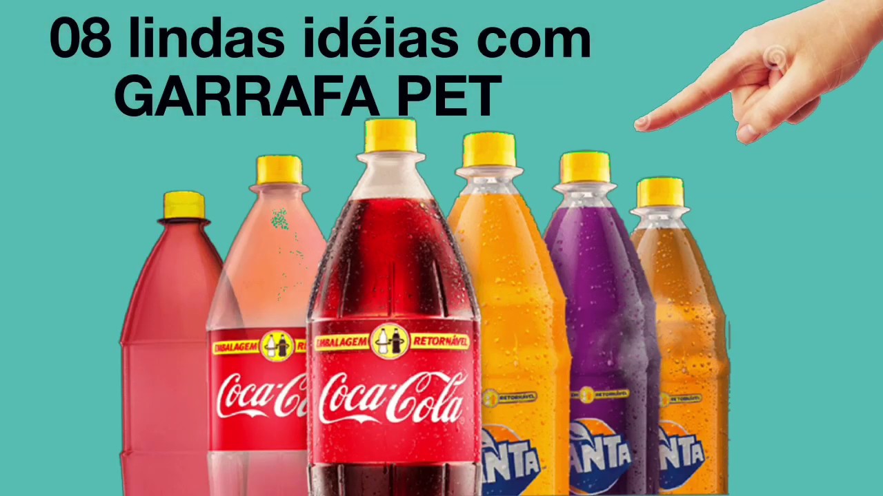 08 idéias com GARRAFA  PET