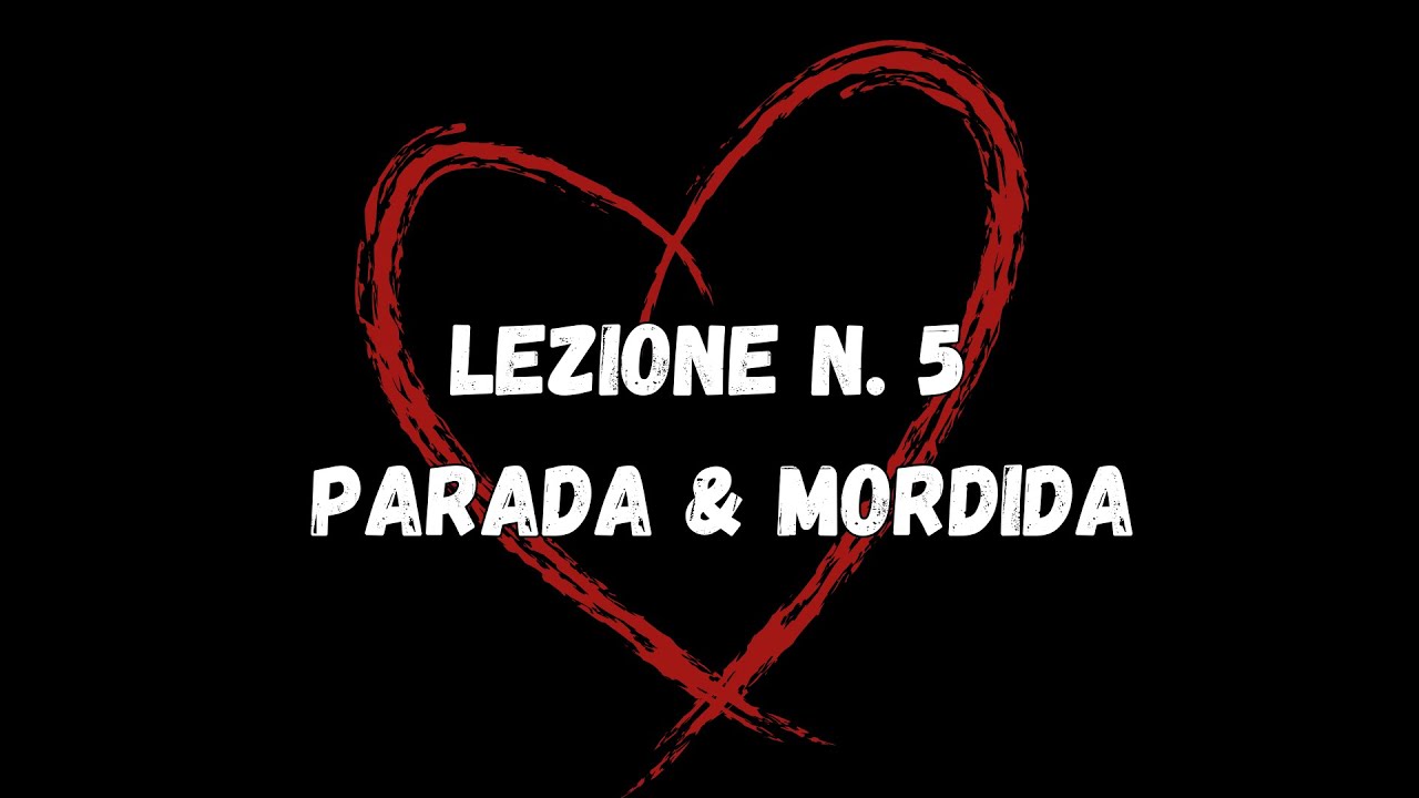 LEZIONI DI TANGO ARGENTINO 5/6 - Primi passi: Parada y Mordida
