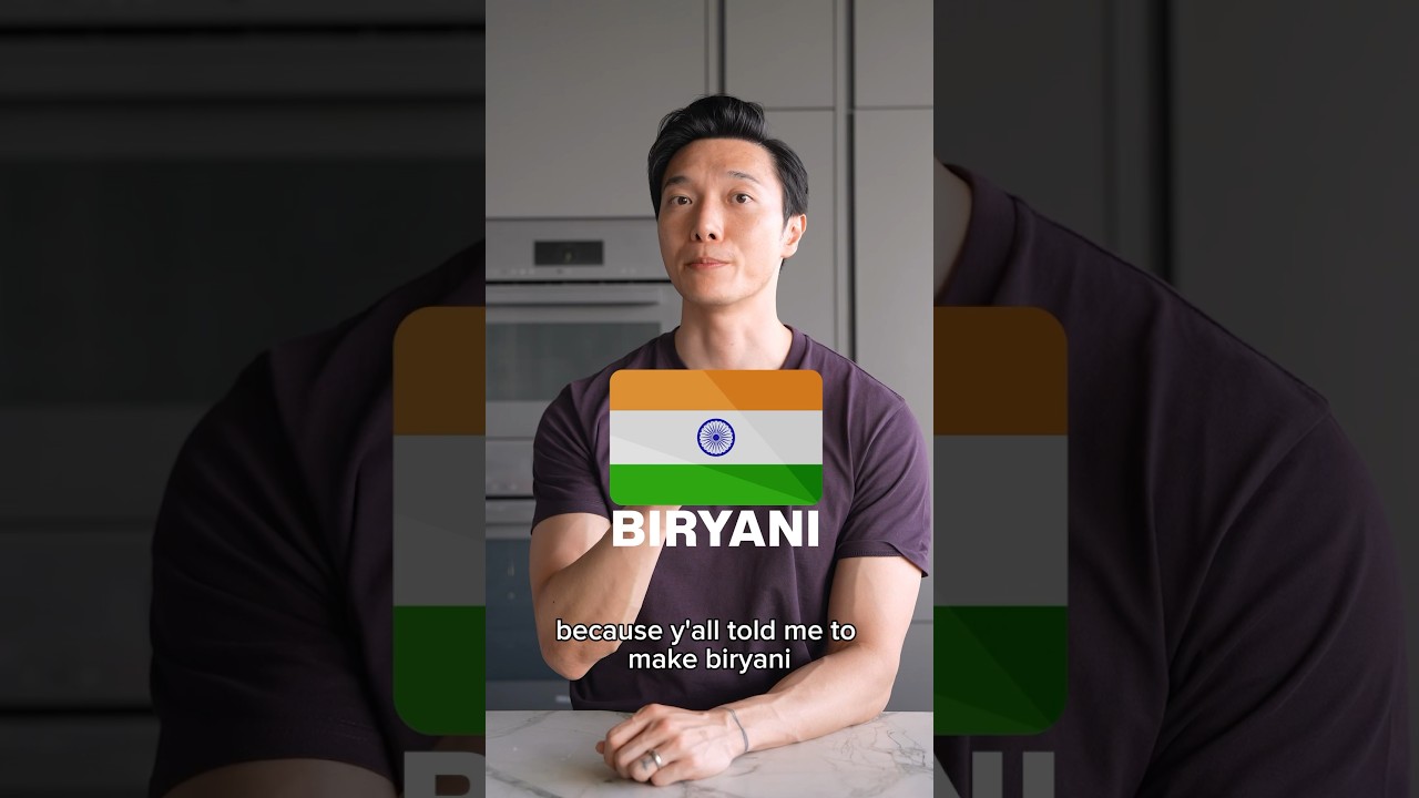 Indian Biryani 🇮🇳 First time making, so delicious