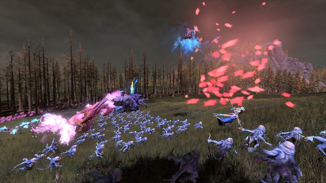 The enemy within : the Changeling rob the Sword of Khaine in the face of the Dark elves.