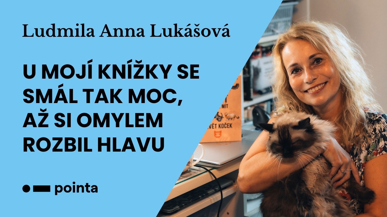 Ludmila Lukášová: Začínala psát na Facebooku. Dnes její kniha o kočkách dobývá knihkupectví.
