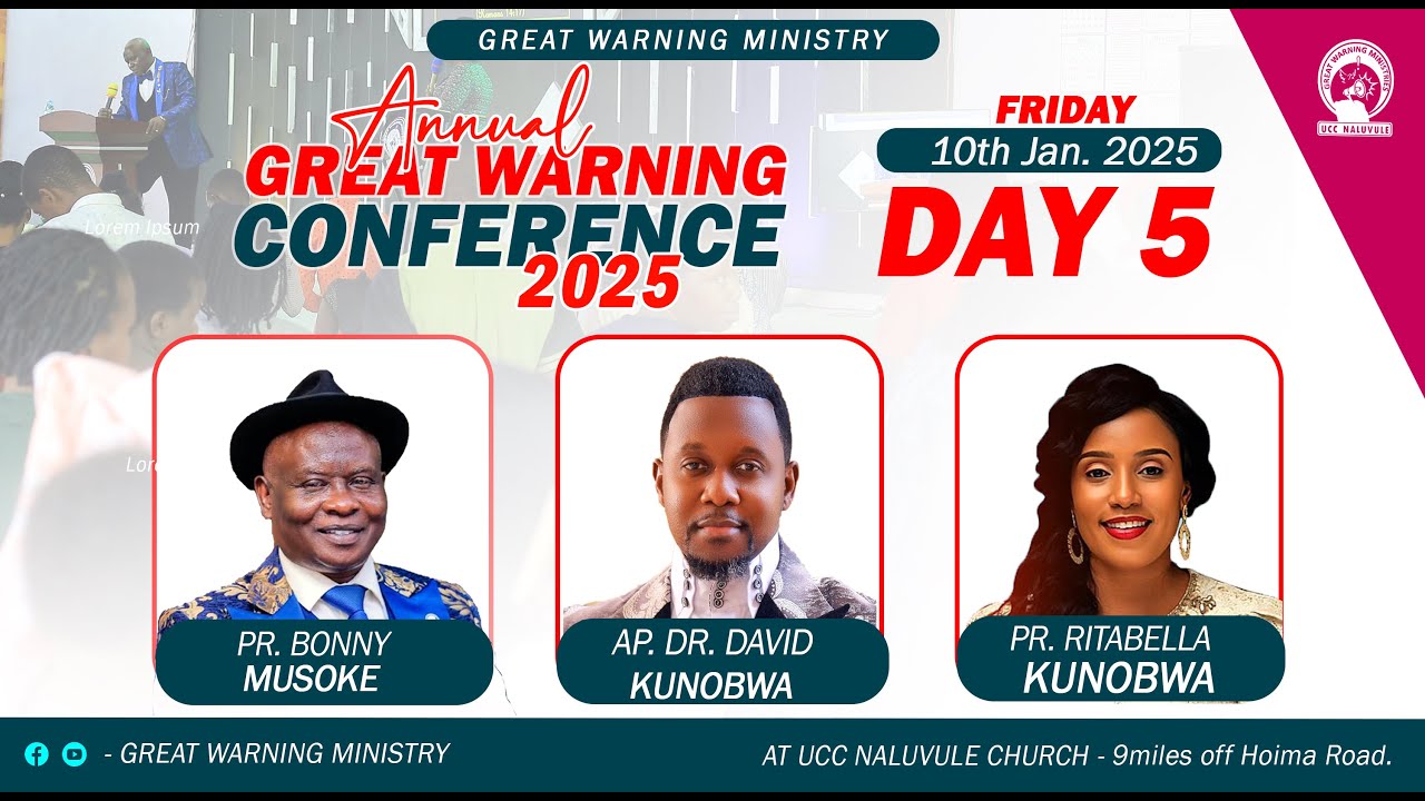 DAY 5 - GREAT WARNING CONFERENCE 2025 @UCC NALUVULE