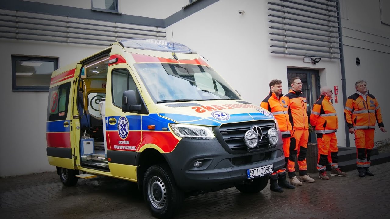 6 lutego 2026 Powitanie nowych ambulansów 