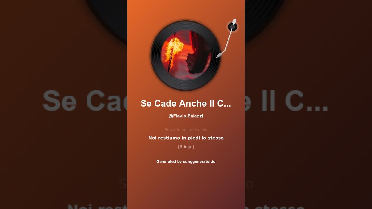 Se Cade Anche Il Cielo