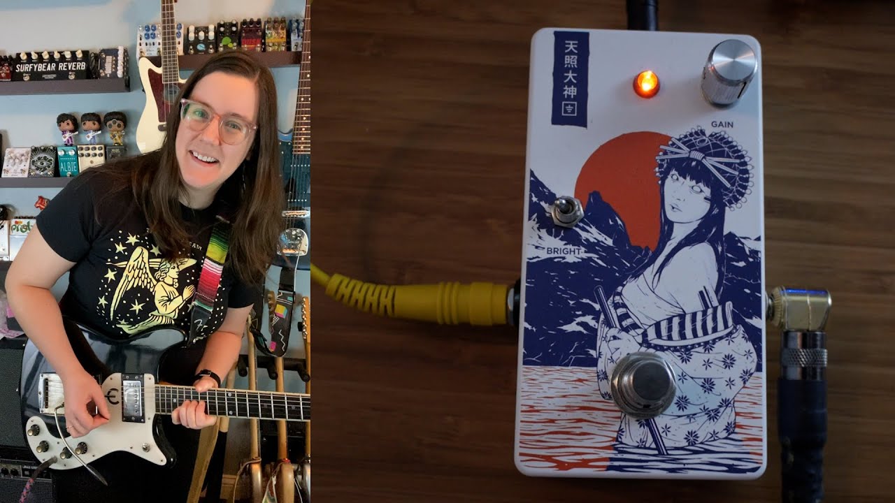 Ground Control Audio Amaterasu Bright Pre Amp Demo with Single Coils and Humbuckers