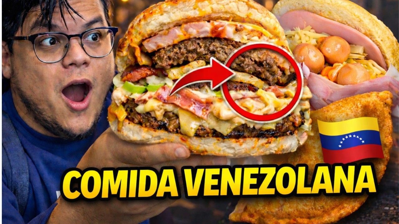 AREPAS y HAMBURGUESAS VENEZOLANAS en Lima 🇵🇪 ¿Valen la pena?