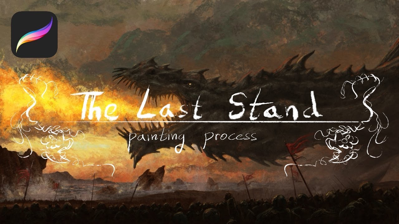 The Last Stand - Digital Painting Process and Commentary