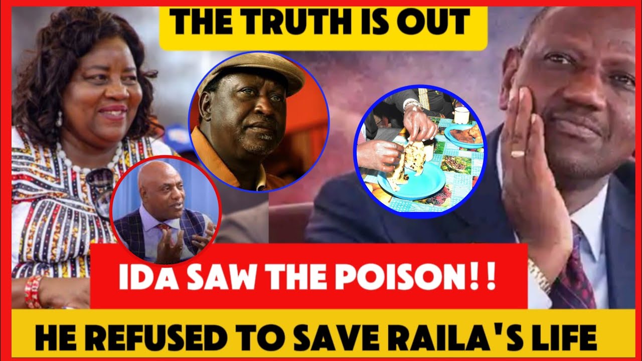 DID RAILA ODINGA TOOK POISON ON IDA ODINGA'S PRESENCE?? SHOCKING AS P.NDURA WAIRUNGE EXPOSES !!