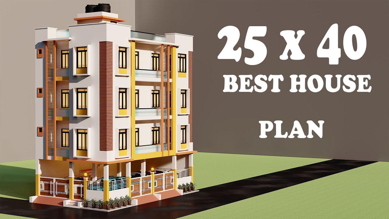 25x40 में किराये के शानदार मकान का नक्शा,1000 sqft Rental House Design,12 Bedroom Rental House Plan