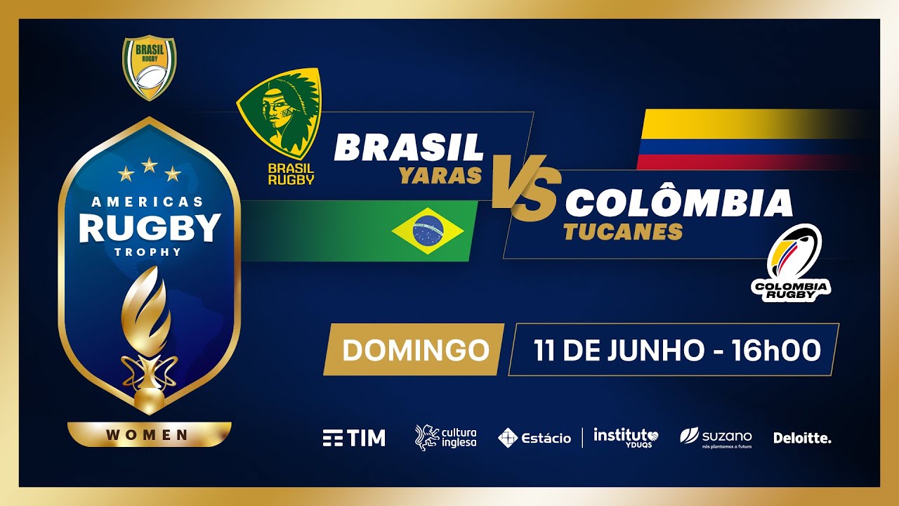 Brasil x Colômbia - Americas Rugby Trophy Women (11/06/2023)