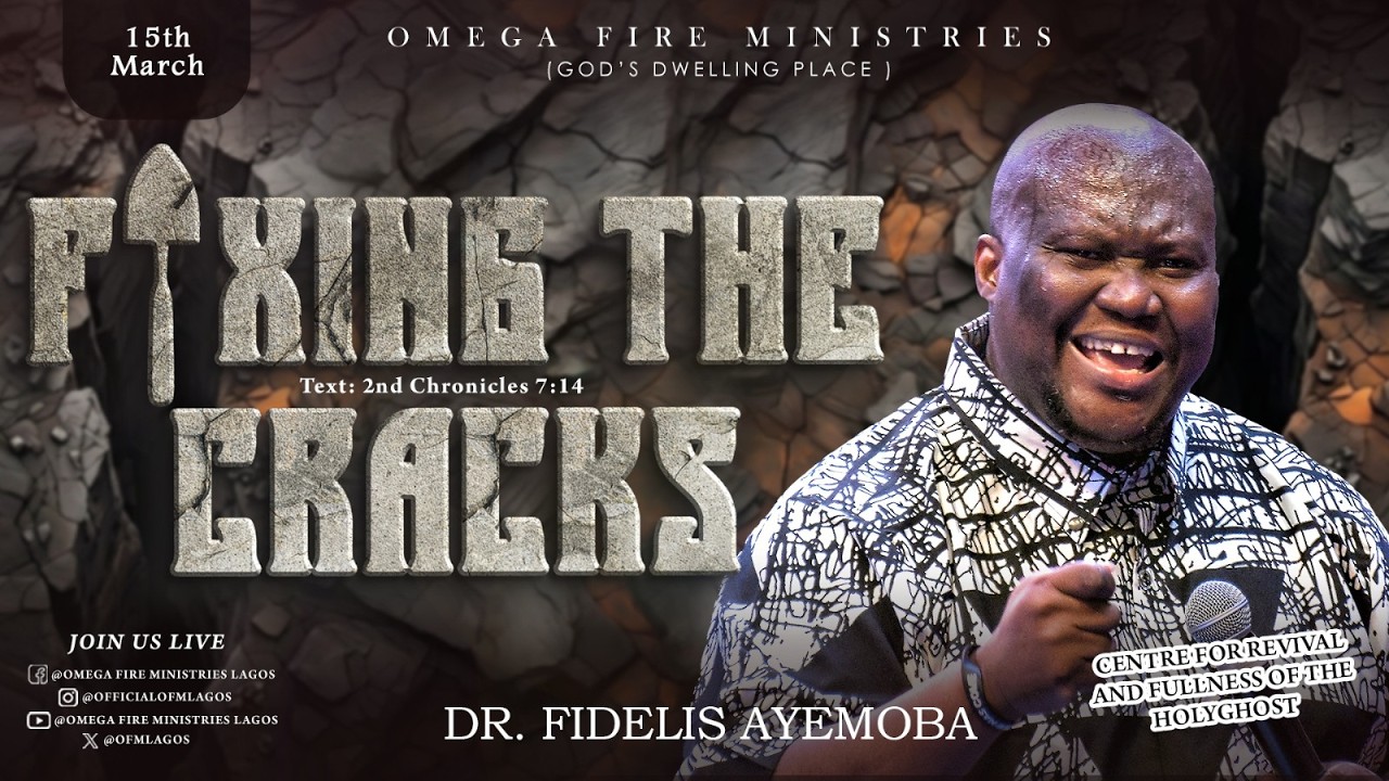 REPLAY! Fixing The Cracks With Dr Fideils Aeymboa