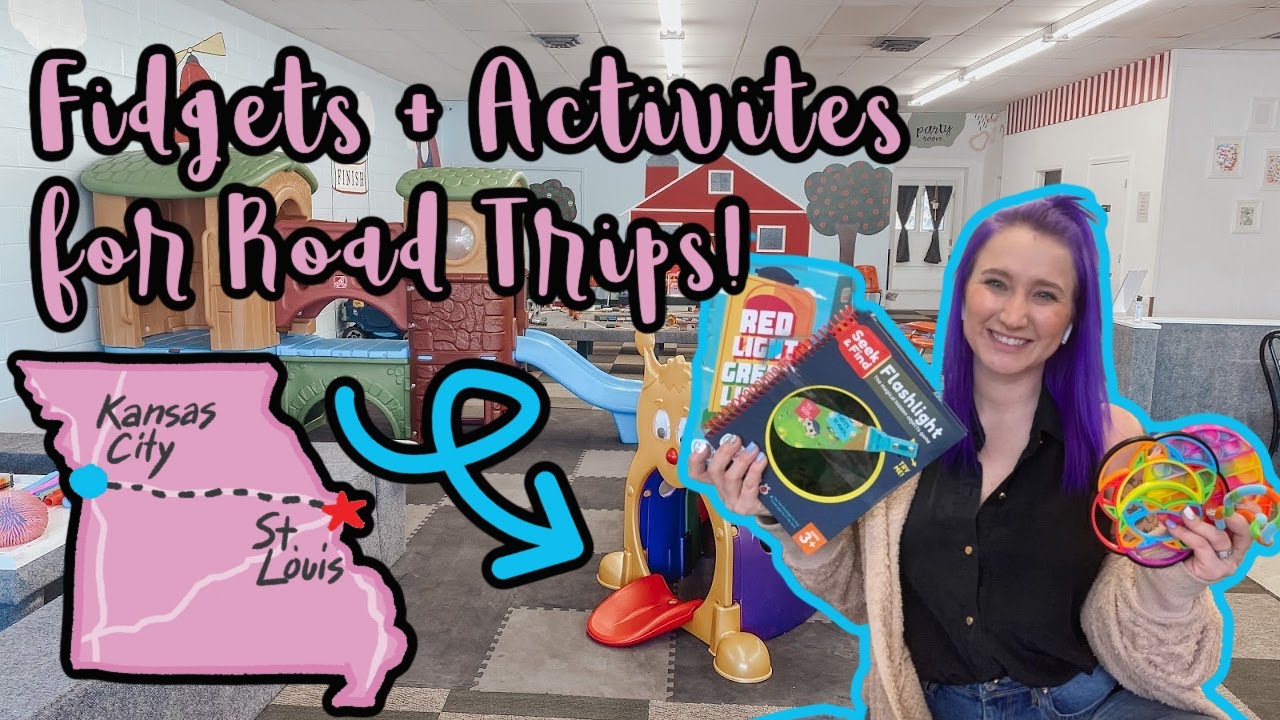 Fidgets and Activities for Road Trips! | Kid’s Road Trip Activities | #grandmasplayroom